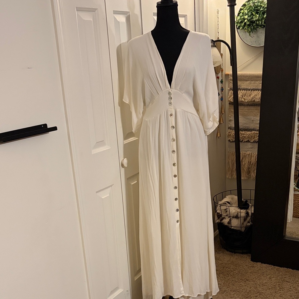 Showpo White Maxi Dress